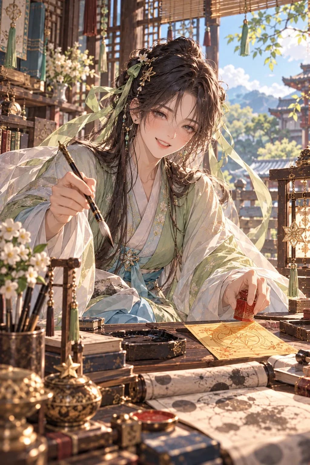 보미 · 문창성을 모시는 합격 선녀